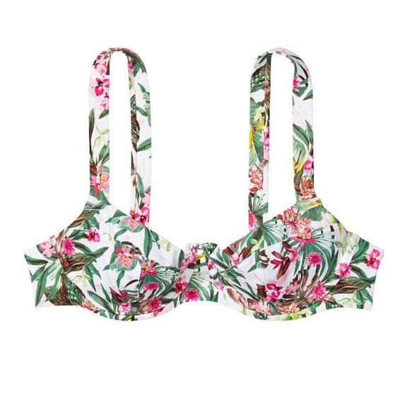 Essential Wicked Bikini Top in Palm Print - Picture 3 of 7